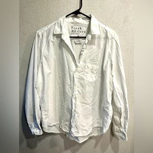 Frank & Eileen Eileen Relaxed Button-Up Shirt Cotton Size M